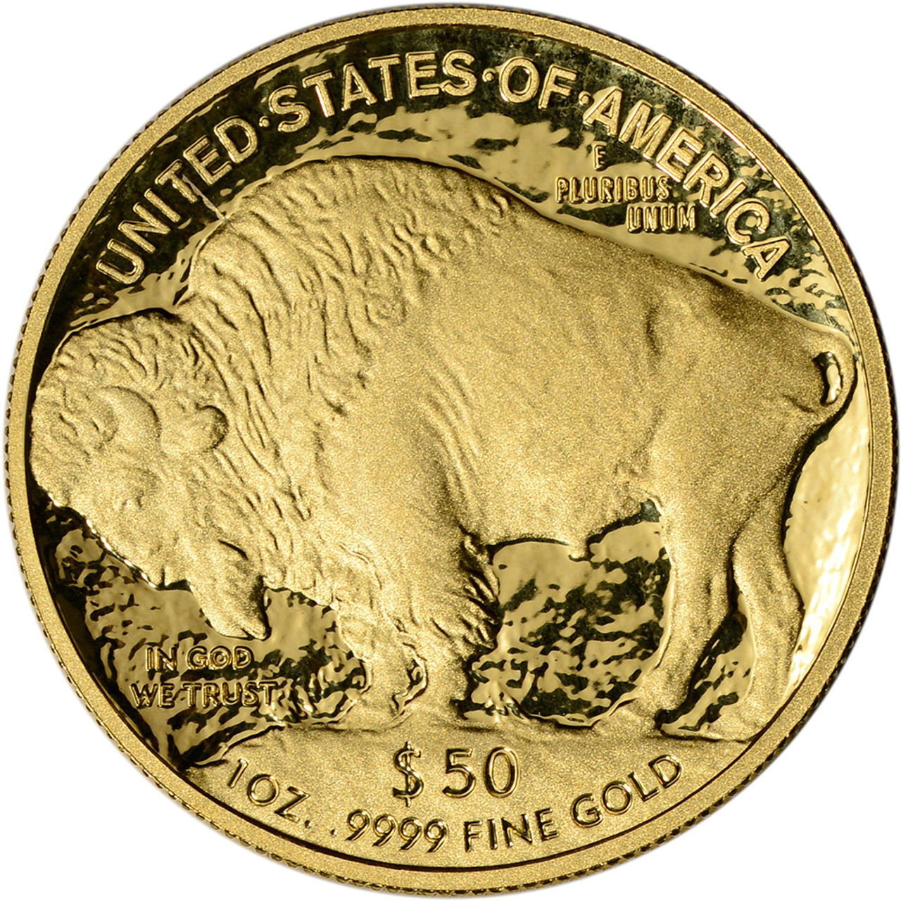 2008 W American Gold Buffalo Proof 1 oz $50 in OGP [US-08-W-BUFF