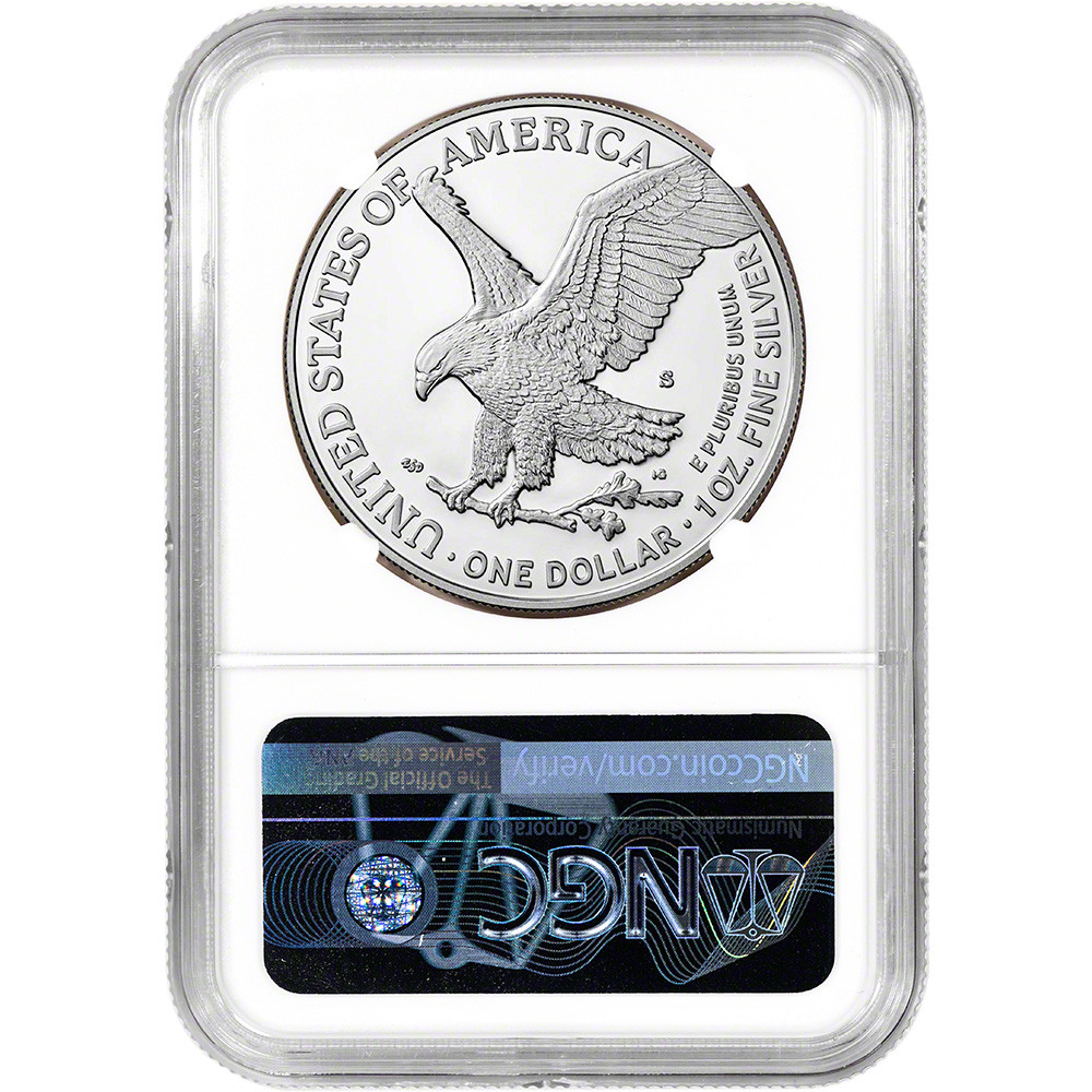 2022 S American Silver Eagle Proof NGC PF70 UCAM First Day of