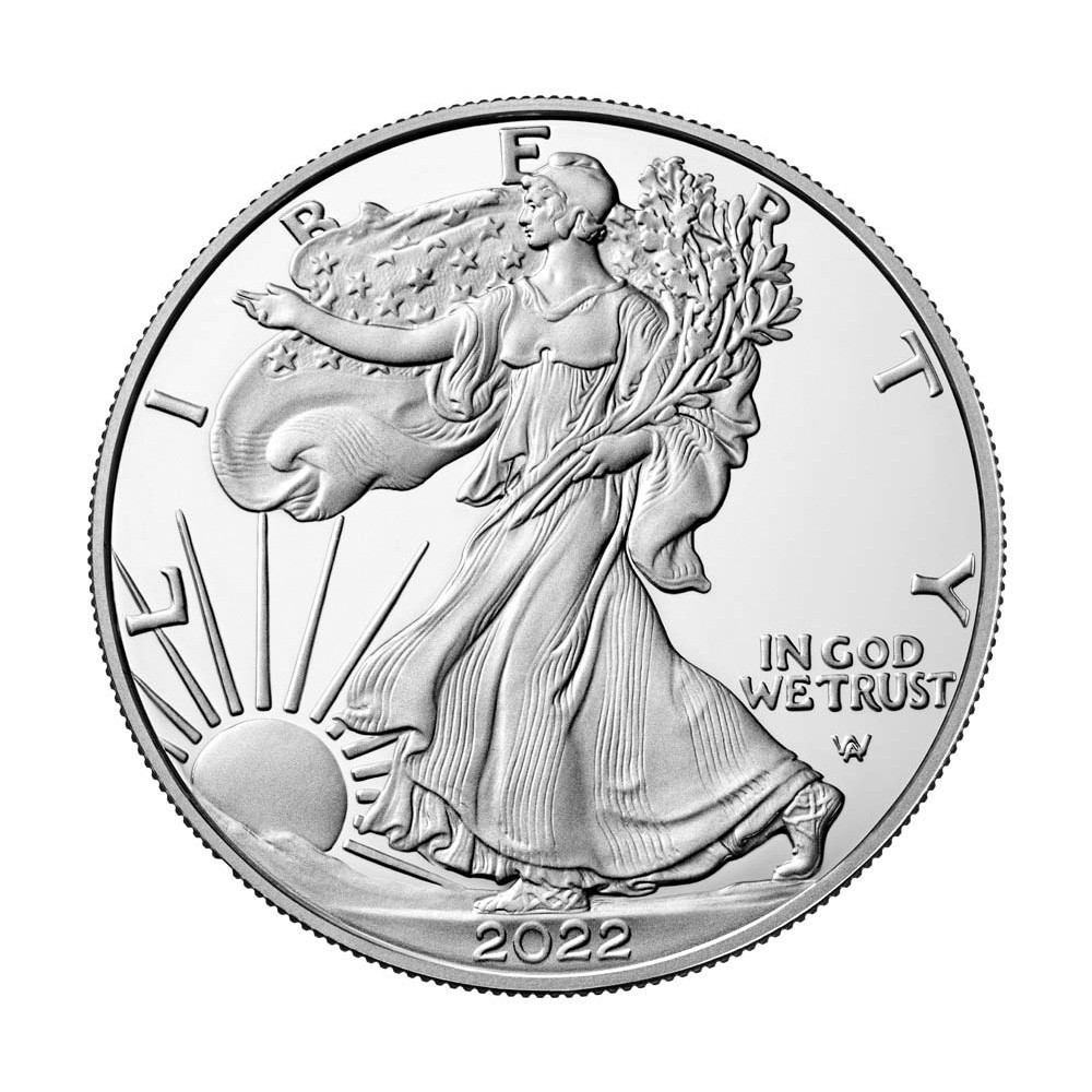 2022 S American Silver Eagle Proof NGC PF70 UCAM First Day of