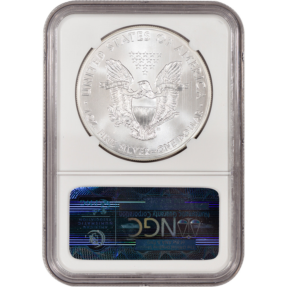 2012 American Silver Eagle - NGC MS70 - Early Releases [12-ASE-N
