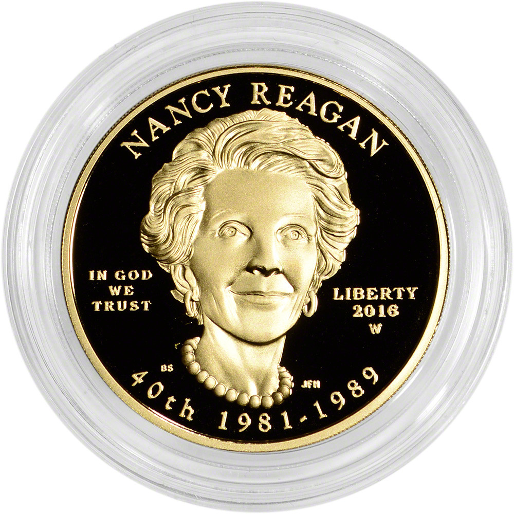 2016 W US First Spouse Gold 1/2 oz Proof $10 - Nancy Reagan Coin
