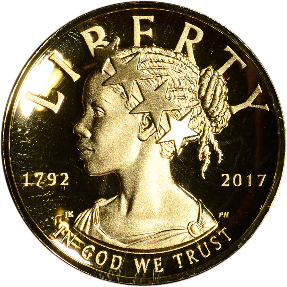 2017 W American Liberty Gold High Relief 1 oz Proof $100 NGC PF70