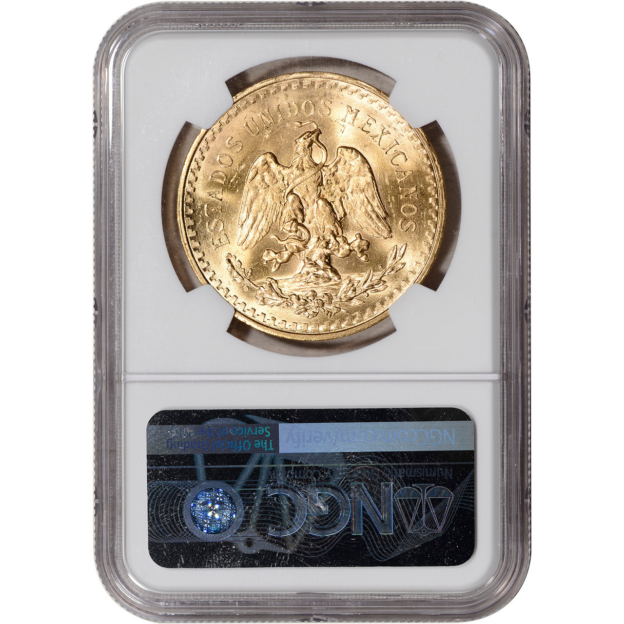 1943 Mexico Gold 50 Pesos - NGC MS64+ KM-482 Plus Grade [WG-02933
