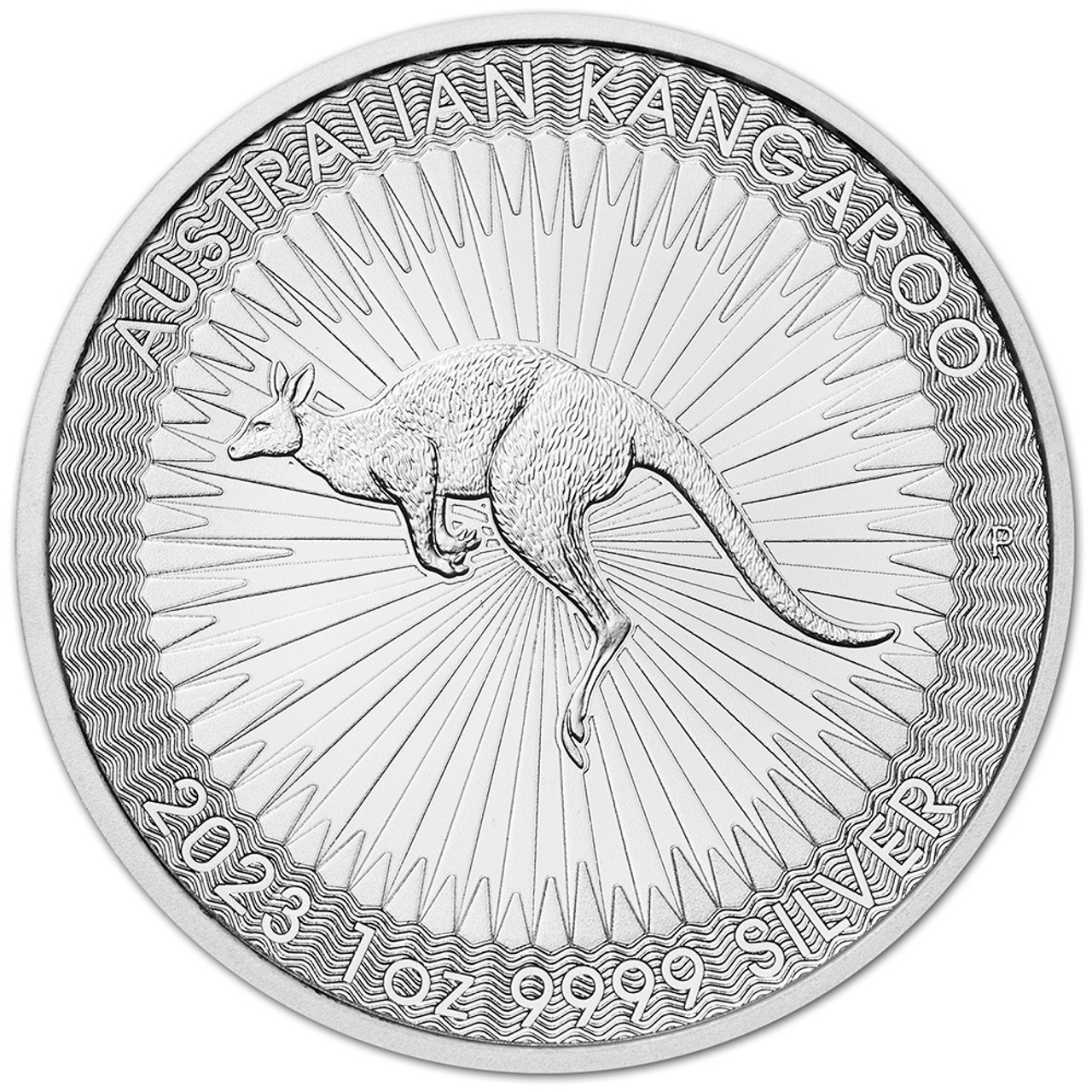 2023 P Australia Silver Kangaroo 1 oz $1 BU - Five 5 Coins