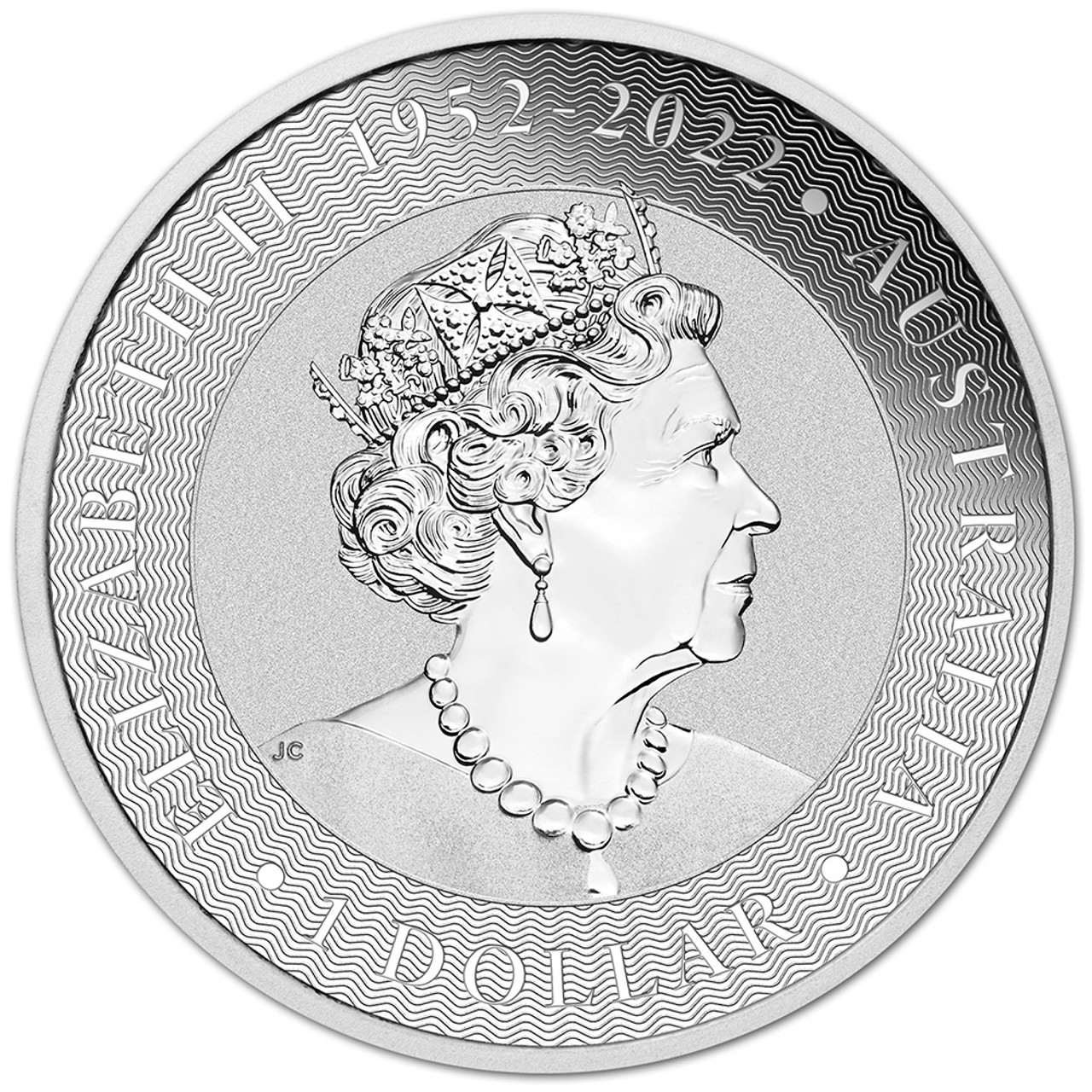 2023 P Australia Silver Kangaroo 1 oz $1 BU - Five 5 Coins