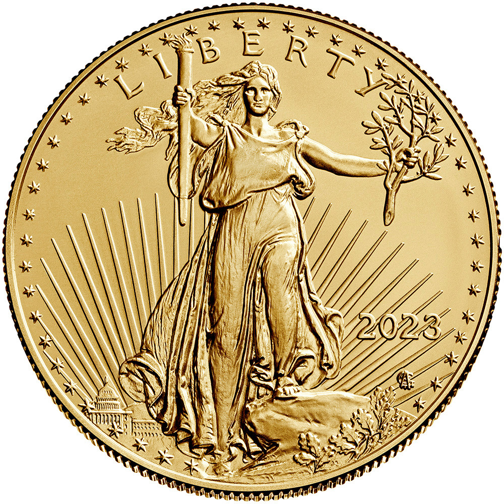 2023 American Gold Eagle 1 oz $50 - PCGS MS70 First Strike [23-AGE