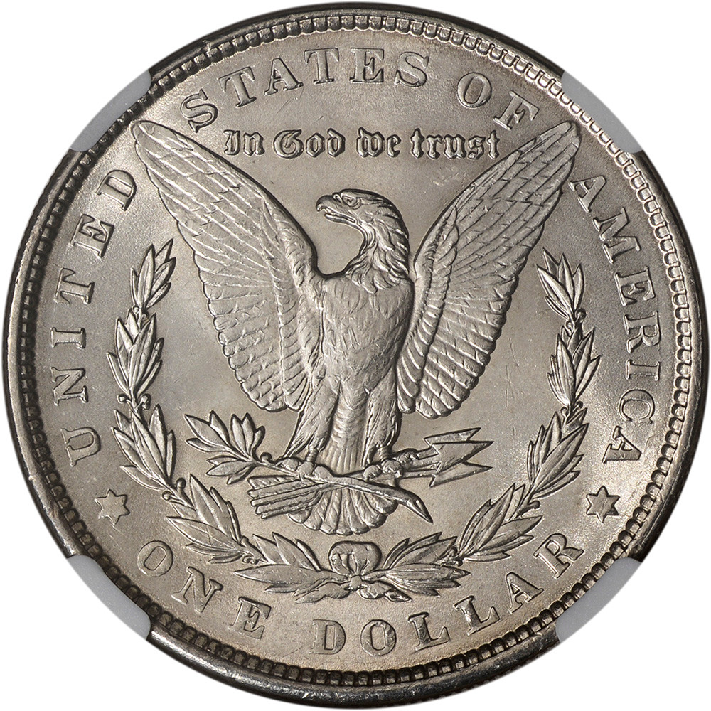 1900 US Morgan Silver Dollar $1 - NGC Brilliant Uncirculated 1900 US Morgan Silver Dollar $1 - NGC Brilliant Uncirculated