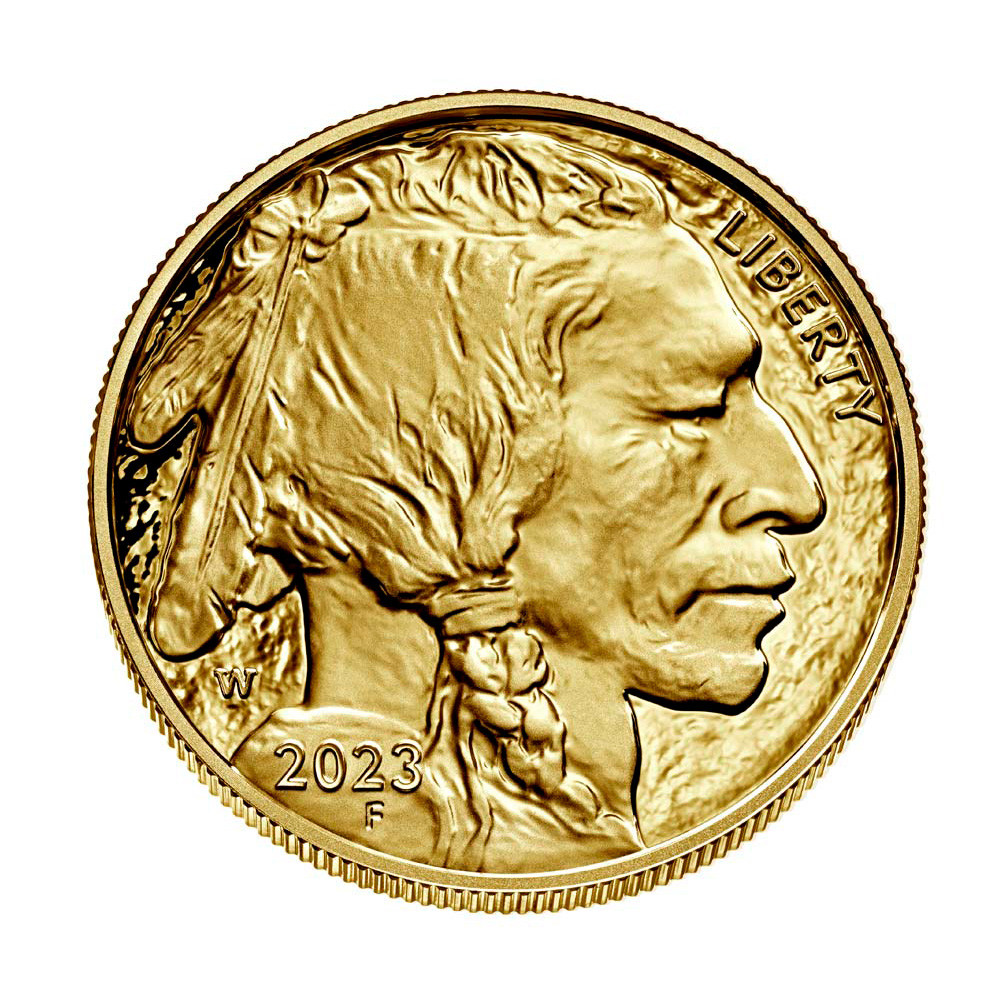 2023 W American Gold Buffalo Proof 1 oz $50 NGC PF70 First Day Issue ...