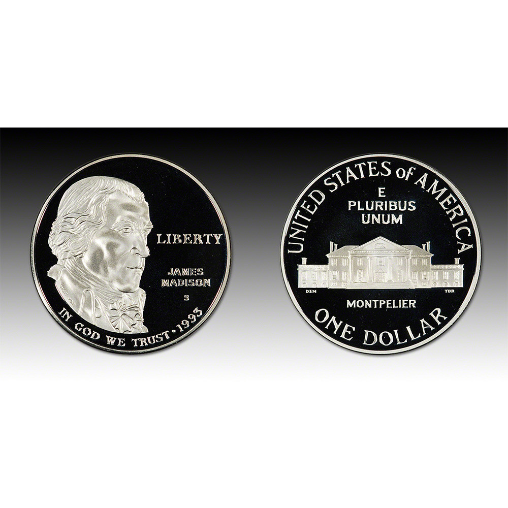 1993 US Bill of Rights 2-Coin Commemorative Proof Set [US-MC-2SET