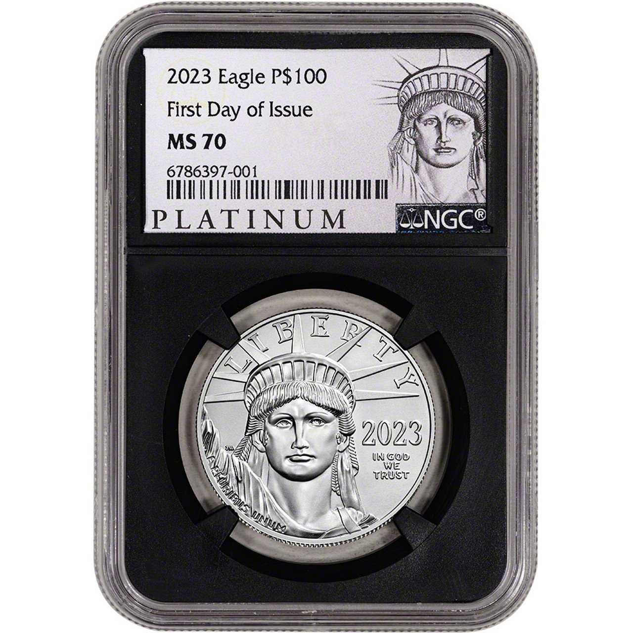 アメリカ2023年ピース1ドル銀貨 NGC MS70 2023 US Peace Silver Dollar $1 NGC MS70 Early Releases [23