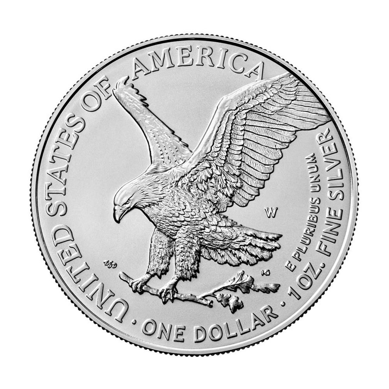 2023 W American Silver Eagle Burnished - NGC MS70 Early