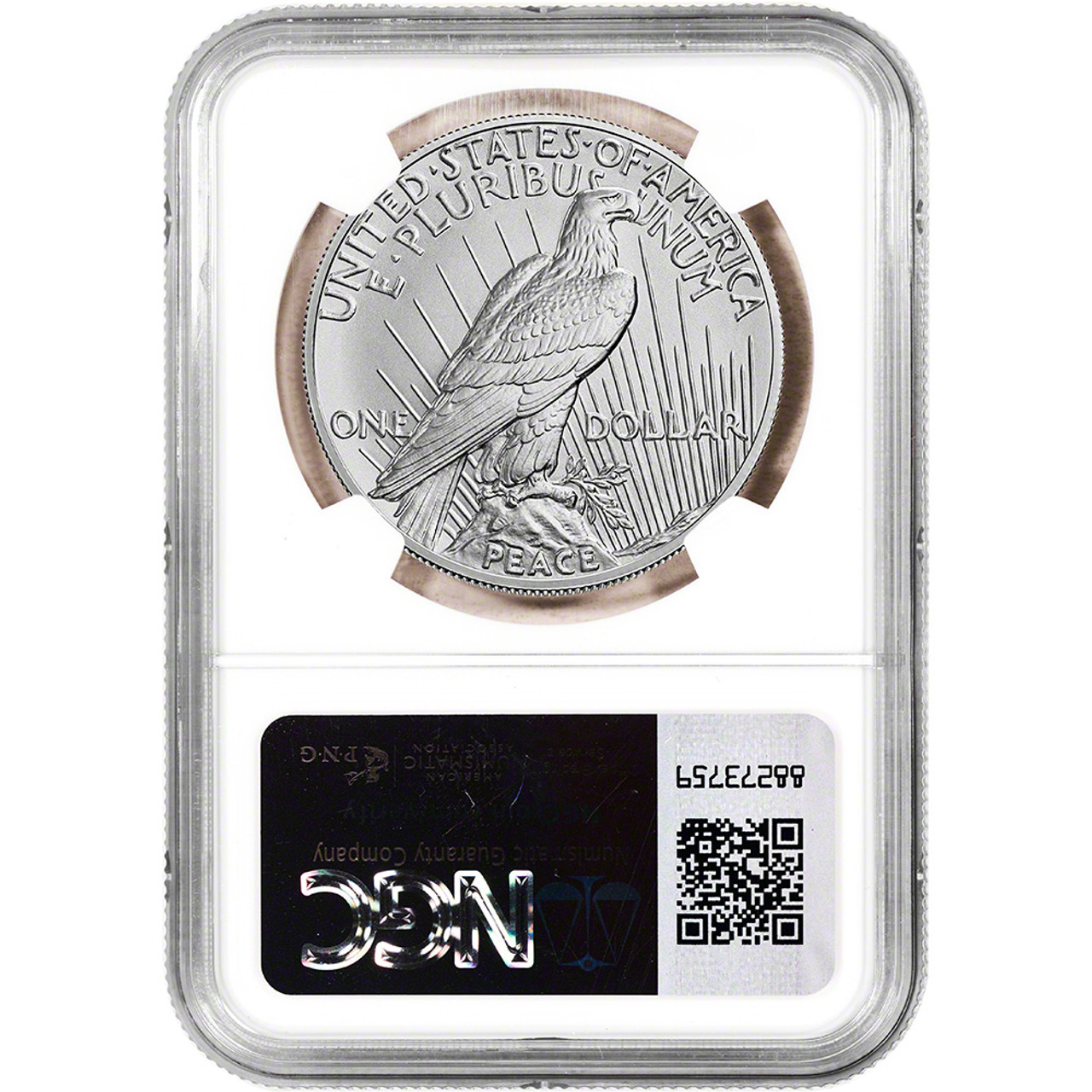 アメリカ2023年ピース1ドル銀貨 NGC MS70 2023 US Peace Silver Dollar $1 NGC MS70 Early Releases [23