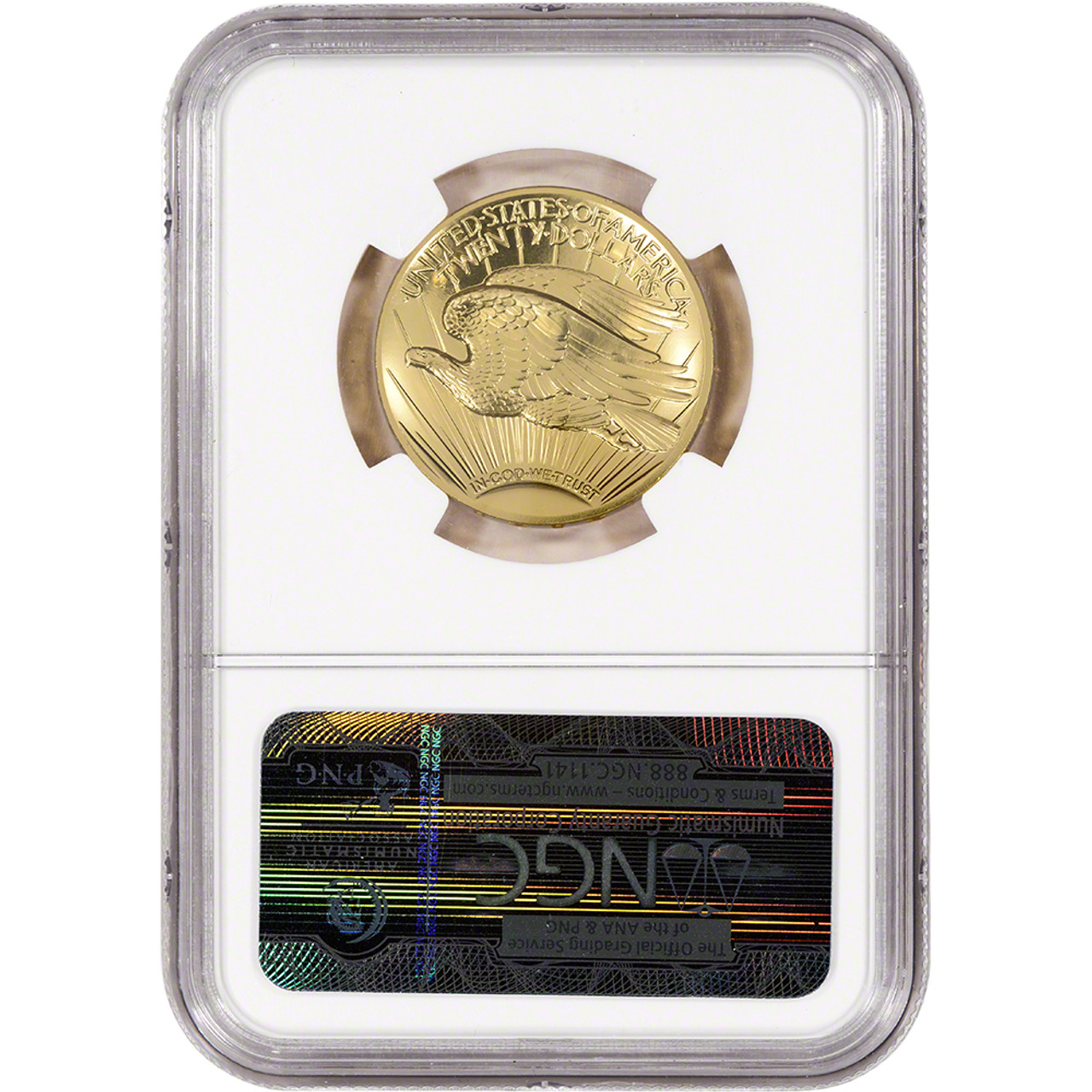2009 US Gold $20 Ultra High Relief Double Eagle - NGC MS69 PL