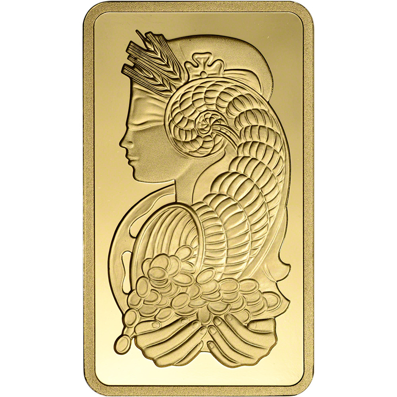 5 oz Gold Bar - PAMP Suisse - Fortuna - 999.9 Fine in Case