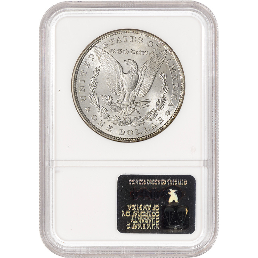 1887 US Morgan Silver Dollar $1 - NGC MS63 [MORGAN-87-N-MS63-OSH