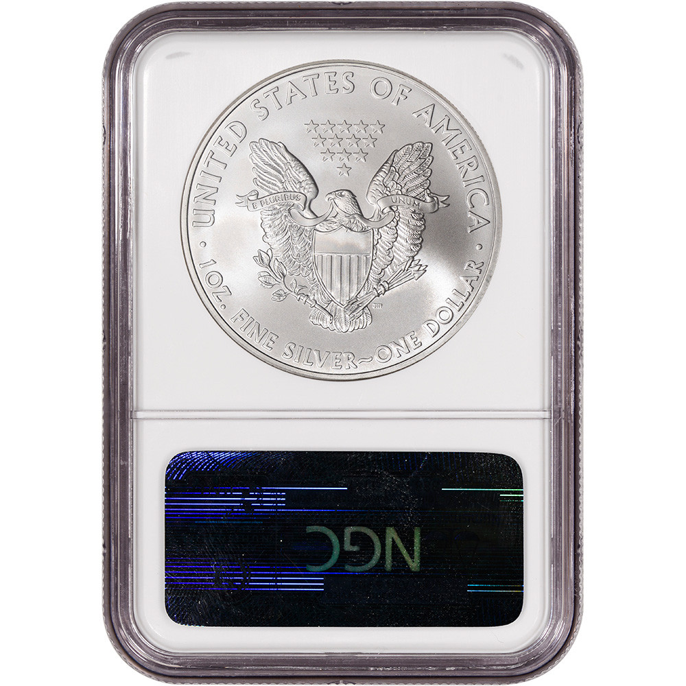 2010 American Silver Eagle - NGC MS70 Early Releases [10-ASE-N
