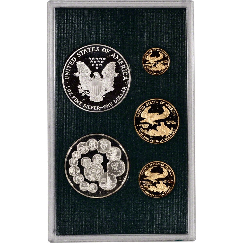 1993 P US Mint Gold and Silver Set - The Philadelphia Set [US