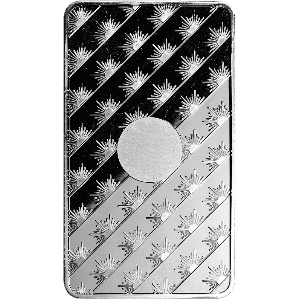 TEN (10) 10 oz. Silver Bars - Sunshine Minting - .999 Fine