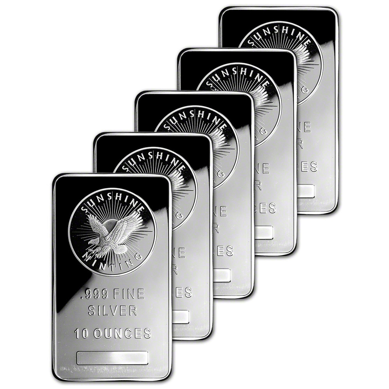 Mintページ 5oz Sunshine Minting (SMI) Pre-2014 (No MintMark) .999 Fine