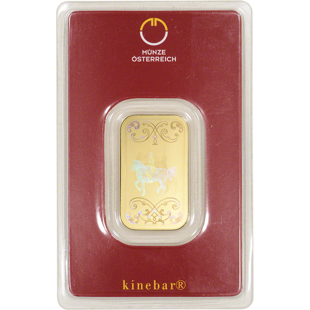10 gram Gold Bar Austrian Mint