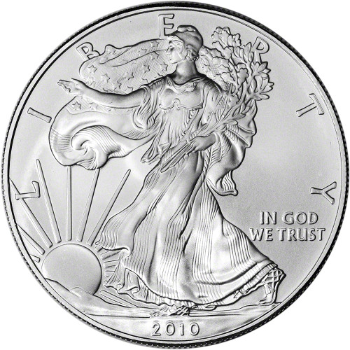2010 American Silver Eagle 1 oz $1 - BU [10-ASE-BU]