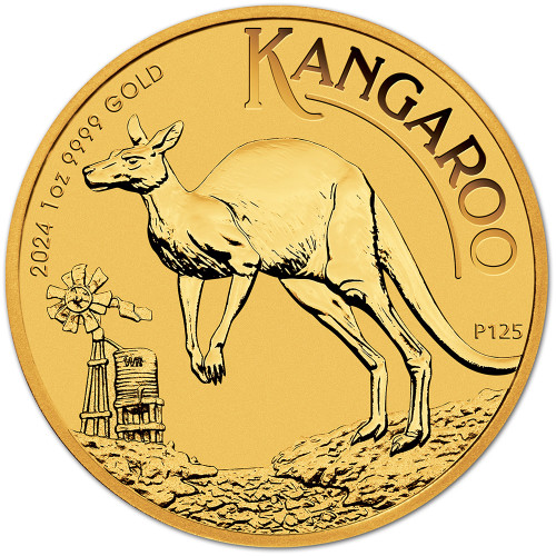 2024 P Australia Gold Kangaroo - 1 oz - $100 - BU [24-P-KANG-G100-BU]