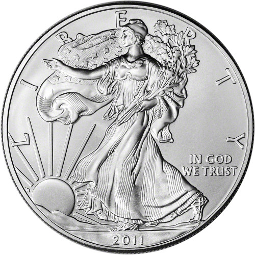2011 American Silver Eagle 1 oz $1 - BU [11-ASE-BU]