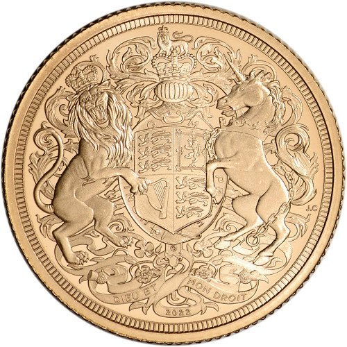 2022 Great Britain Gold Memorial Sovereign Proof .2354 oz [22-GSOV-MEMORIAL-PF]