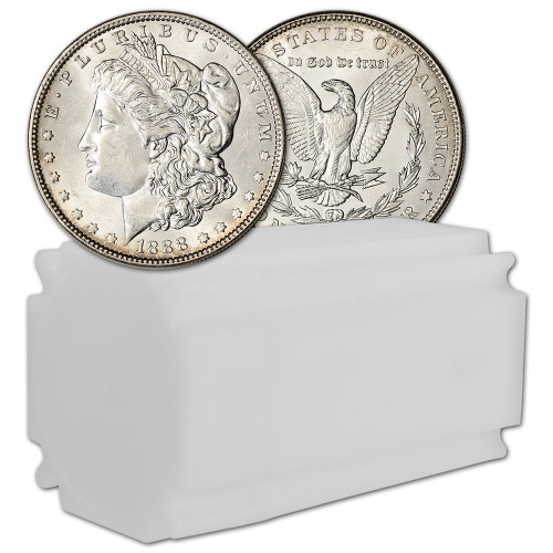1888 US Morgan Silver Dollar $1 - BU - Roll of 20 [MORGAN-88-BU(20)]