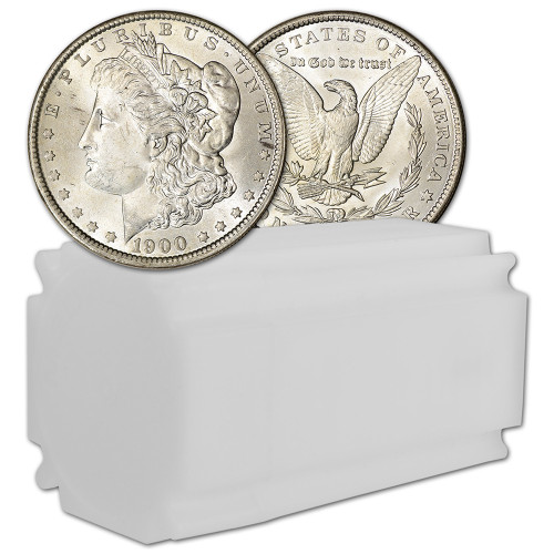 1900 O US Morgan Silver Dollar $1 - BU - Roll of 20 [MORGAN-00-O-BU(20)]