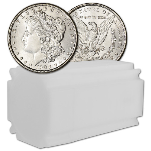 1900 US Morgan Silver Dollar $1 - BU - Roll of 20 [MORGAN-00-BU(20)]