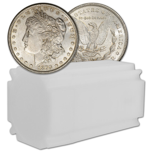 1878 S US Morgan Silver Dollar $1 - BU - Roll of 20 [MORGAN-78-S-BU(20)]