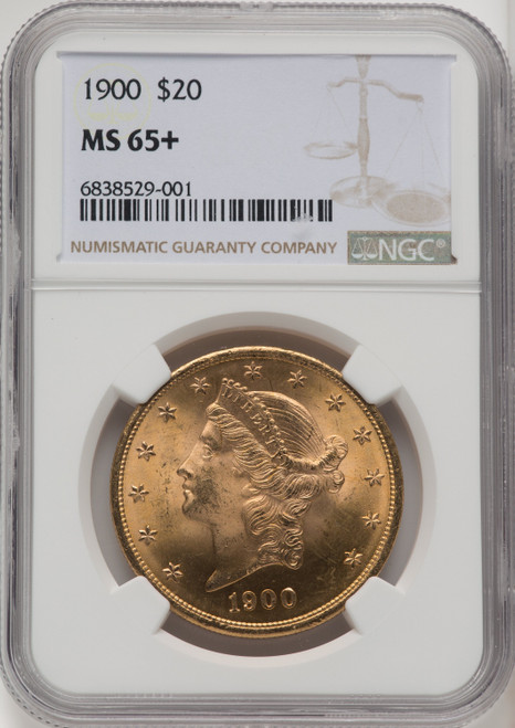 1900 US Gold $20 Liberty Head Double Eagle - NGC MS 65+ [V-HA-772515021]