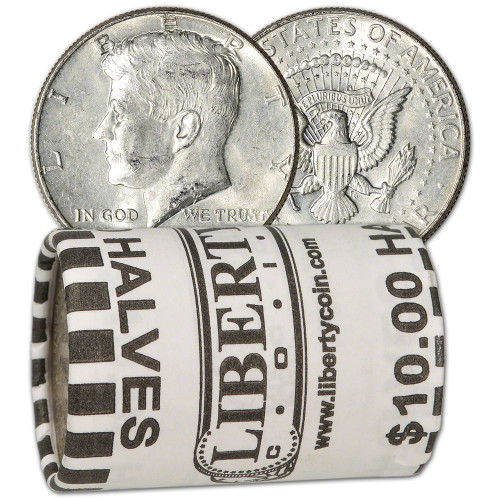 【レア物】90's TOO CUTE USA製 値下げしました！ 90% Silver 1964 Kennedy Half Dollars - Roll of 20 - $10 Face Value