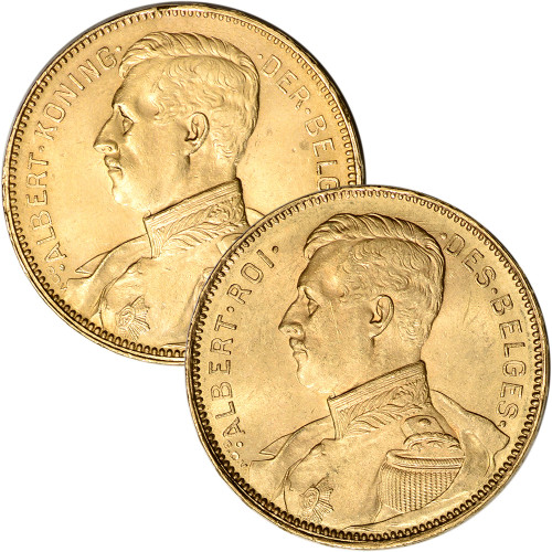 Belgium Gold 20 Francs .1867 oz - Avg Circ - Random Date [X-BE