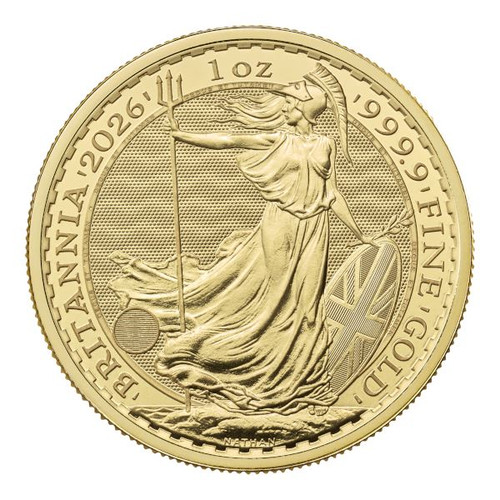 2026 Great Britain Gold Britannia £100 1 oz - BU