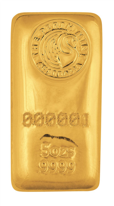 5 oz Germania Mint Copper Bar 999.9 Fine [COPPER-Bar-5oz-GM-Cast