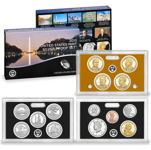 2013-S US Mint Silver Proof Set (SV8) [US-SP-2013]