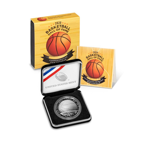 2020 S US Basketball Hall of Fame Commemorative Colorized Half