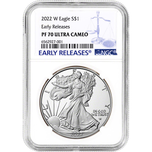 2022 P US American Liberty Silver Medal Proof NGC PF70 UCAM Early