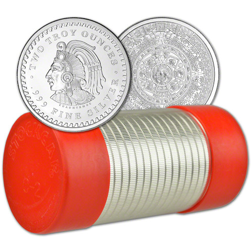 2 oz Golden State Mint Copper Round Buffalo .999 Fine Tube of 25