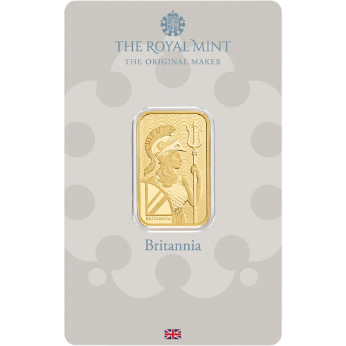 1 GRAM 24CT Gold Bar Solid 999.9 Fine Bullion Royal Mint Sealed COA £95