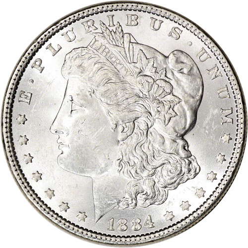 1884 US Morgan Silver Dollar $1 - BU [MORGAN-84-BU]