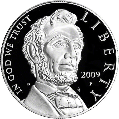 2009 P US Abraham Lincoln Commemorative Proof Silver Dollar - Coin in Capsule [MC-S1-09-P-ALC-PF]