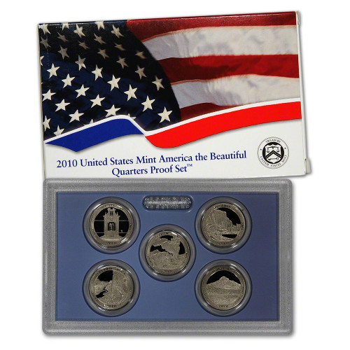 2010 United States Mint America the Beautiful Quarters Proof Set™ [US-QP-2010]