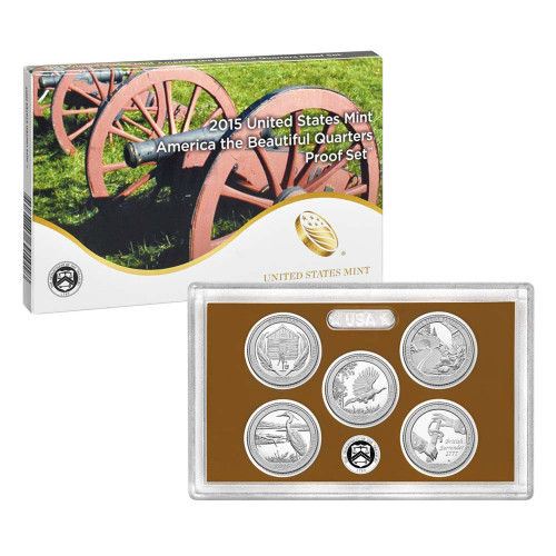2015 United States Mint America the Beautiful Quarters Proof Set™ (Q5G) [US-QP-2015]