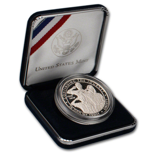 2010 P US Boy Scouts Commemorative Proof Silver Dollar in OGP [US-MC-S1-10-P-BOA-PF]