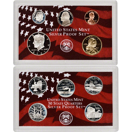 2001-S US Mint Silver Proof Set [US-SP-2001] - Liberty Coin