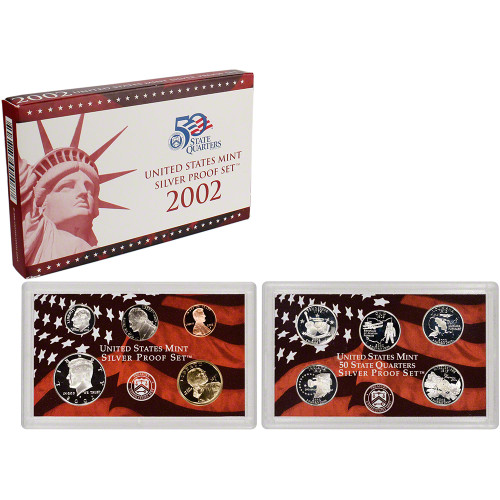 2002-S US Mint Silver Proof Set [US-SP-2002]