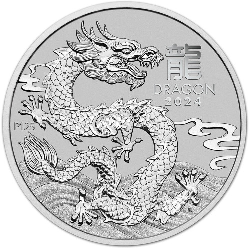 2024 P Australia Gold Lunar Series III Year of the Dragon 1